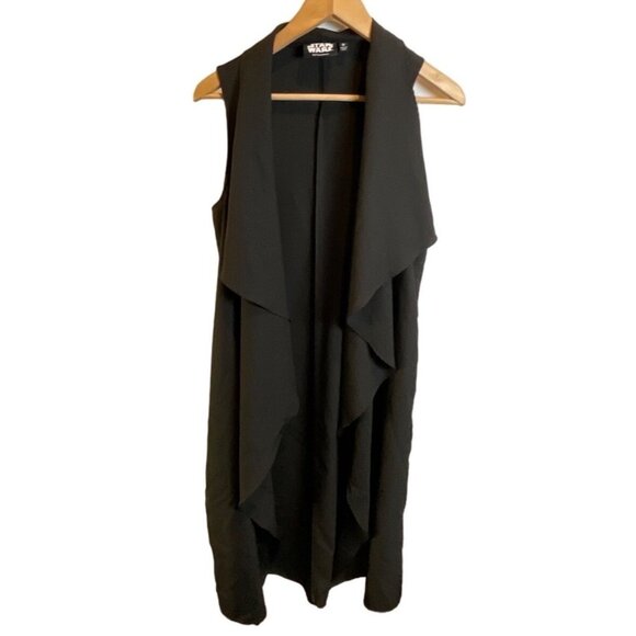 Licensed STAR WARS Rogue One Rebel Alliance Costume Black Vest Tunic Medium - Picture 1 of 4